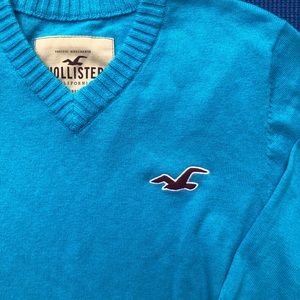 Hollister Longsleeve Sweater Men’s LG Light Blue